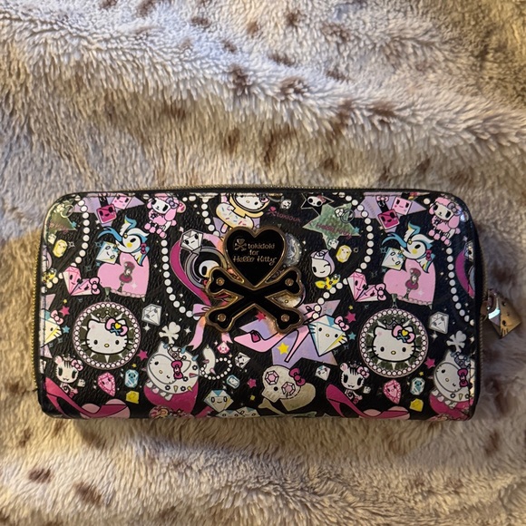 Hello Kitty Black and Pink Wallet. Diamond. Tokidoki - Picture 4 of 4
